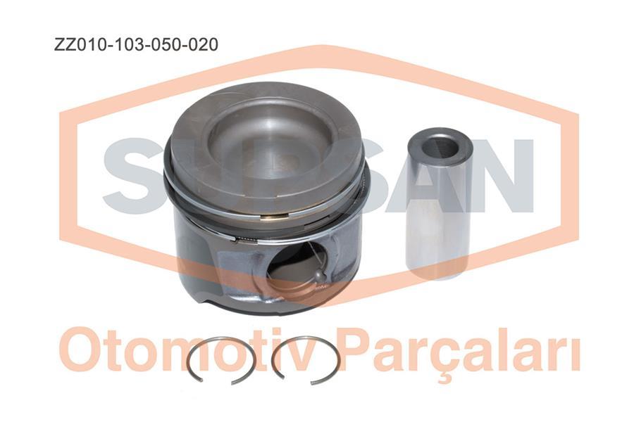 PİSTON RENAULT KANGOO / CLİO / MEGANE II / LAGUNA III 1.5 DCİ (ENG. K9K) EURO4 103-106BG - SUPSAN