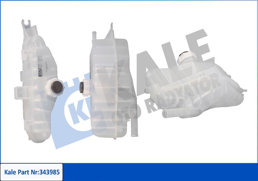 RADYATOR EK GENLESME SU DEPOSU RENAULT CLIO III / MODUS / GRAND MODUS (KAPAKLI) - KALE RADYATOR - OEM 7701477290