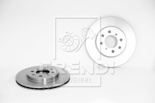 ÖN FREN DİSKİ (HAVA KANALLI) HONDA JAZZ 1,4L L13A (GD1 kasa) 02-07 / CITY 1,4L L13A8 (GE4 kasa) 05-08 (258 çap x 4 bijon) - Takım disk fiyatıdır - BÜYÜK TİP - FRENDI - OEM 45251SAAG50