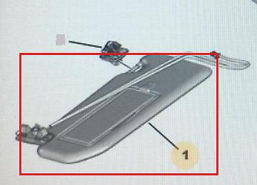 KORUYUCU LEVHA.GUNES — PSA 98284444PR - PSA - OEM 98284444PR