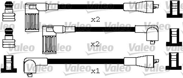 ATEŞLEME KABLO TK. FIAT TEMPRA 8V (93>96) - VALEO - OEM 3276423466168