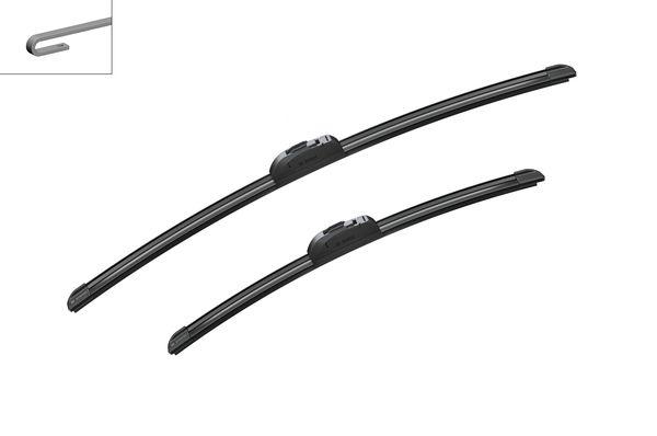 AEROTWIN SİLECEK 60+45cm (FLATBLADE-MUZ TİPİ) (119761) - BOSCH - OEM 642302