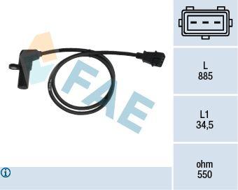 KRANK DEVİR SENSÖRÜ VECTRA B-ASTRA F-CORSA B-OMEGA B 1.4-1.6 16V - FAE - OEM 90483739