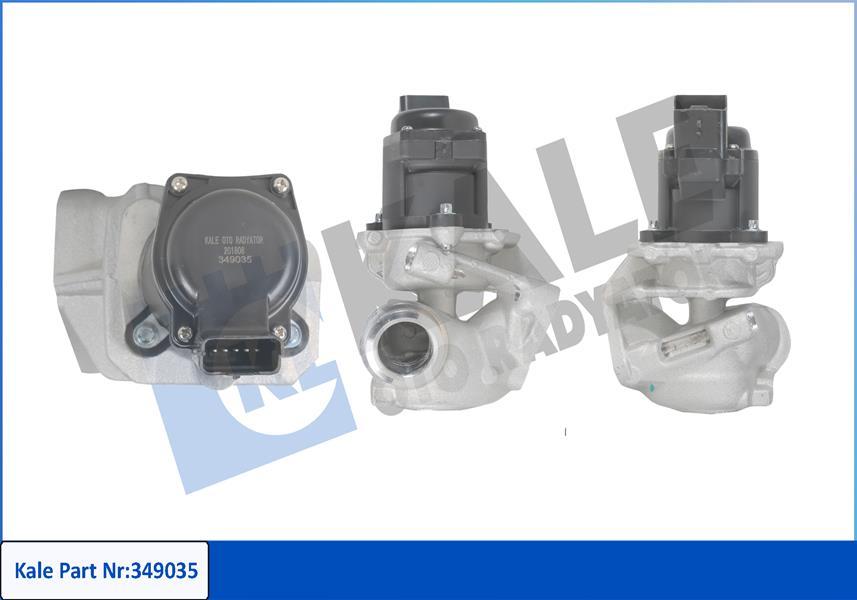 EGR VALFİ BERLINGO-C3-C4-C5-JUMPY-XSARA-P1007-P206-P207-P307-EXPERT-PARTNER 1.6 HDI FIESTA VI 03>11 C MAX FOCUS II 04>11 FUSION 03>12 1.6TDCI VOLVO V70 III S80 II 10> S40 II V50 05> 1.6TD - KALE - OEM 1618.59