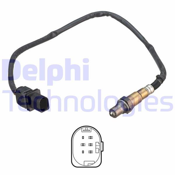 OKSİJEN SENSÖRÜ (ARKA) HYUNDAI ACCENT BLUE 1,6L D4FB CRDİ 10-17 / İ30 1,6L D4FB 15-> / ELANTRA 1.6L D4FB 11-> / KIA CEED 15-18 / RIO 1,4L D4FC 17-> - DELPHI - OEM 393512A631