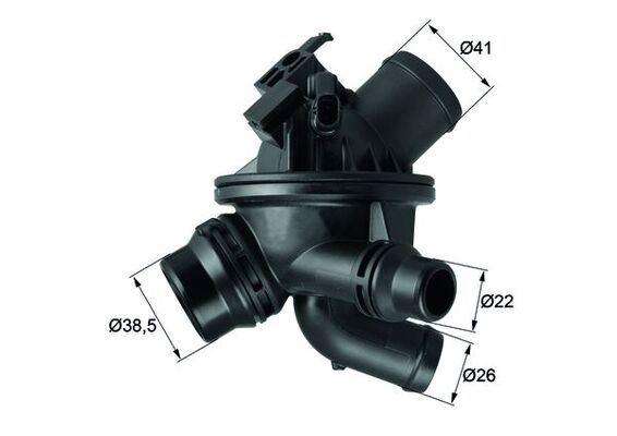 TERMOSTAT 103 ºC BMW N55 F07 F10 F11 F18 F06 F12 F13 F01 - MAHLE - OEM 11537601159