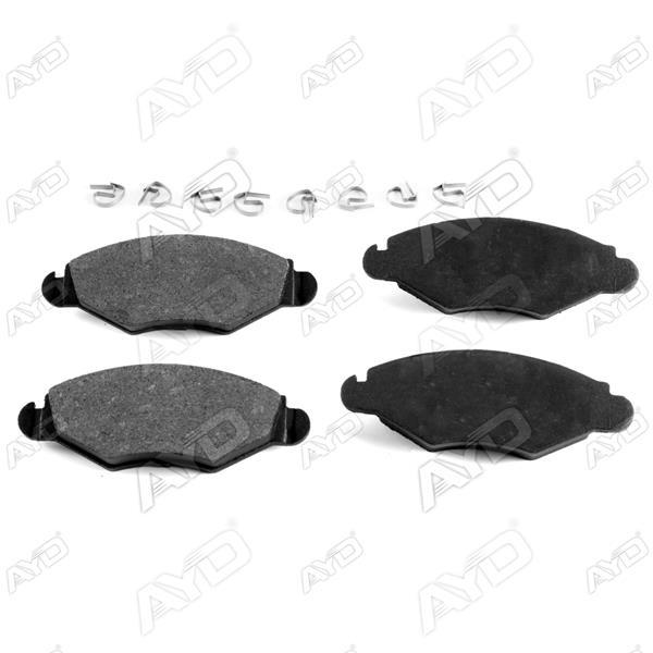ÖN FREN BALATASI PEUGEOT P206 1.4 1.6 09/98> P306 1.4 1.6 5/93> - AYD - OEM 4254.94