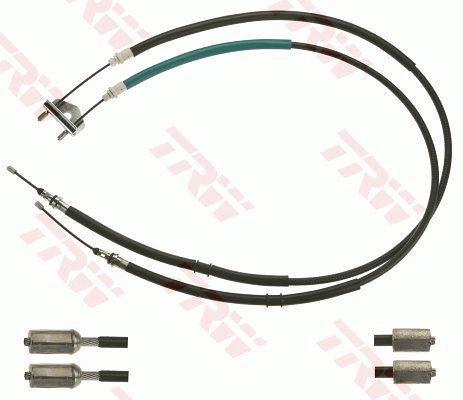ARKA EL FREN TELI ORTA (SAG / SOL) FIESTA V 01>09 FUSION 02 >08 MAZDA II 03 >08 KAMPANALI - TRW - OEM 2S612A603AG