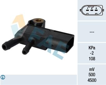 EGZOZ BASINC SENSORU MERCEDES OM640 OM642 OM646 W204 C218 W212 C207 W221 W461 W639 B906 - FAE - OEM A6429050100