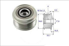 ALTERNATÖR KASNAĞI ASTRA H-COMBO C-CORSA C-D-MERIVA 1.3 CDTI-DOBLO-GRANDE PUNTO-LINEA 1.3 MTJ - MAKO - OEM 93192631