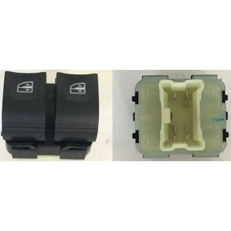 CAM AÇMA ANAHTARI ÖN SOL RENAULT CLIO IV 12> SYMBOL III 13> DOKKER 12> LODGY 12> SANDERO II 12> (7 FİŞLİ) - MY - OEM 254214937R