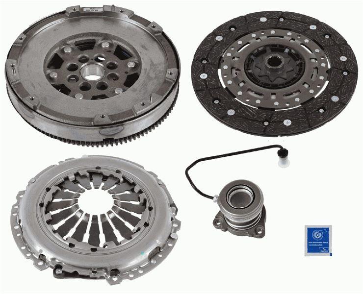 DEBRİYAJ PRO KİTİ (VOLANT+BASKI+BALATA+RULMAN) ASTRA H-CORSA D 1.3 CDTI 05>(90HP) Z13DTH-DTE-DTJ- A13DTC-A13DTR)-FIORINO LINEA 07>GRANDEPUNTO 05>EVO 09>1.3DMTJ (3000990464 İÇERİR) - SACHS - OEM 55570194