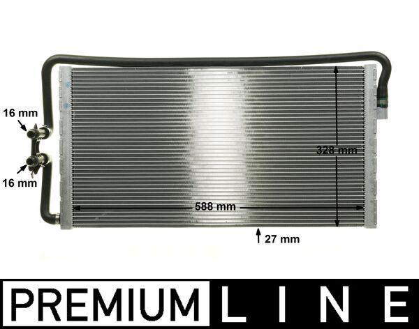 MOTOR SU RADYATORU BMW S63 F10 F06 F12 F13 - MAHLE - OEM 17112284244