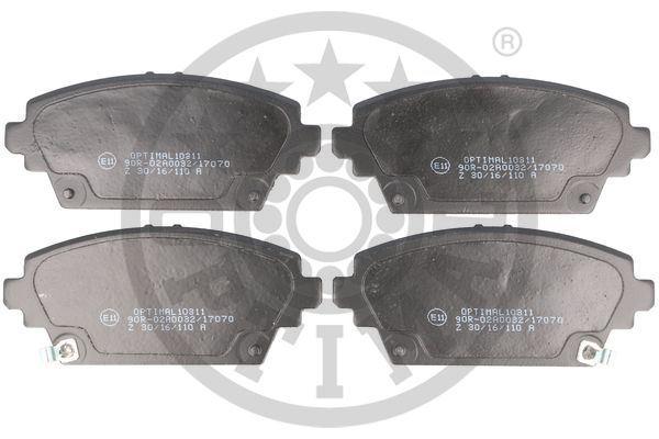 FREN BALATA SETİ DİSKLİ FREN ACCORD VICH-CK-CG)-ACCORD VI AerodeckCF)-ACCORD VI HatchbackCH-CL)MG: - OPTIMAL - OEM 45022S1AE02