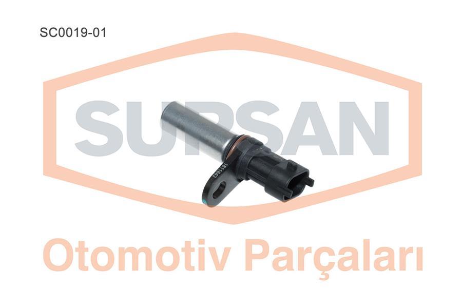 KRANK MİL SENSÖRÜ FIAT STILO 04> ASTRA G-H-CORSA C-VECTRA B-C 1.4-1.6 16V - SUPSAN - OEM 1238938
