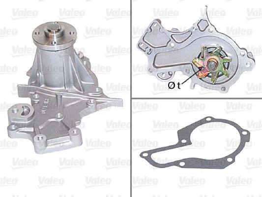 DEVİRDAİM SU POMPASI SUZUKI VITARA 1.6L G16 SE416 JLX 88-98 / SWIFT 1.6L G16A SEDAN SF416 92-> / BALENO 1.6L G16 SY416 96-02 - VALEO - OEM 1740060811