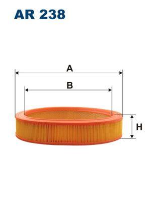 HAVA FİLTRESİ FORD CORTİNA-ESCORT II (73-81)-SCORPİO-SİERRA-TAUNUS - FILTRON - OEM 71HF9601HB