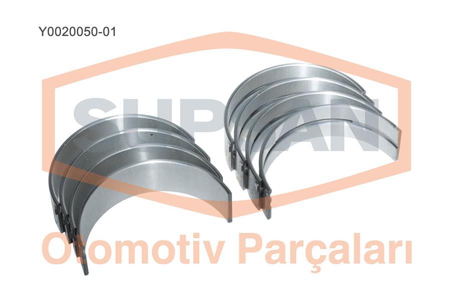 YATAK ANA FİAT TRAKTÖR 480 3 SİLİNDİR — SUPSAN Y0020050-01 - SUPSAN - OEM 1901803