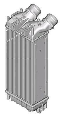 INTERCOOLER BRAZİNG INTERCOOLER A/M(300X145X76)308-3008-5008 1.2-1.6HDI-PARTNER-BERLINGO 1.6HDI 08> 96514 - MAHLE - OEM 0384.N9
