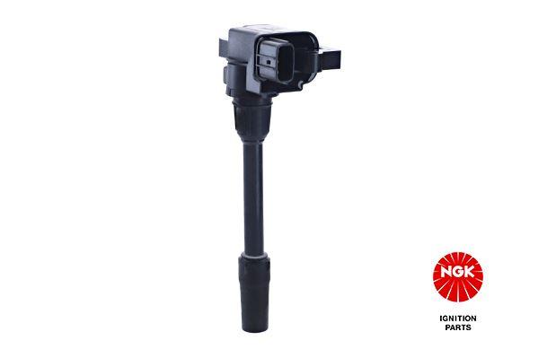 ATEŞLEME BOBİNİ MITSUBISHI CARISMA 1,8L GDI 4G93 DA2A 95-> / PAJERO PININ 1,8L 2,0L 4G93 4G94 GDI H66W H77W 00-07 (U5165) - NGK - OEM MD362913