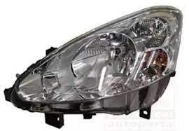 SAĞ FAR PARTNER TEPEE 12> (ELEKTİRKLİ) (H4) (MOTORLU) - PSA - OEM 9677202380