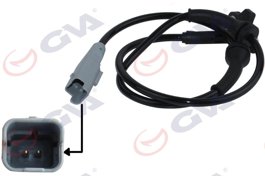 ABS DEVİR SENSÖRÜ ÖN PEUGEOT PARTNER 08> CITROEN BERLINGO 08> C4 PICASSO 09>13 - GVA - OEM 9813759680