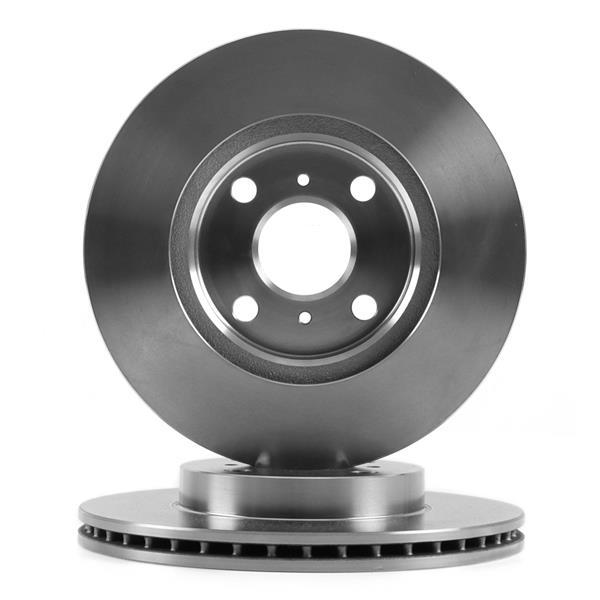 ÖN FREN DİSKİ (HAVA KANALLI) TOYOTA YARIS 1,0L 1SZ-FE SCP10 99-05 / 1,3L 2SZ-FE SCP12 99-05 / 1,3L 2NZ-FE NCP10 99-05 - büyük tip - arkalar disk ise (255 çap x 4 bijon) - Adet disk fiyatıdır - AYD - OEM 435120D050