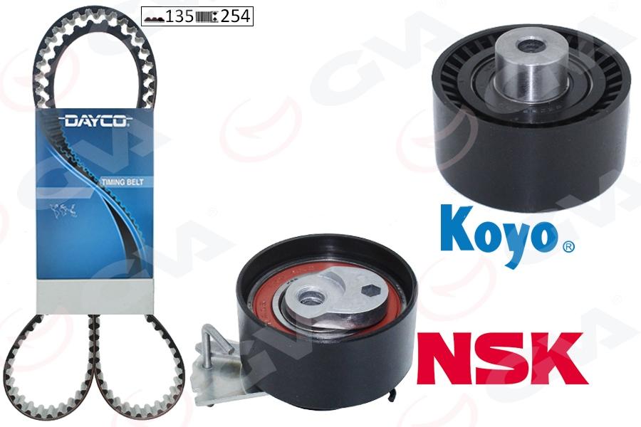 EKSANTRİK GERGİ KİTİ (135x254) P206-207-307-1007-C2-C3-C4 1.4 16V (KFU ET3J4) (K015615XS) - GVA - OEM 0831.L5