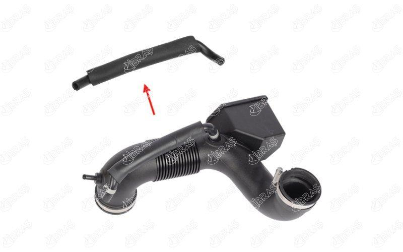 MOTOR HAVALANDIRMA HORTUMUPLASTİK BORU HARİÇOK İLE GÖSTERİLEN HORTUM HYUNDAI TUCSON - IBRAS - OEM 267102B670