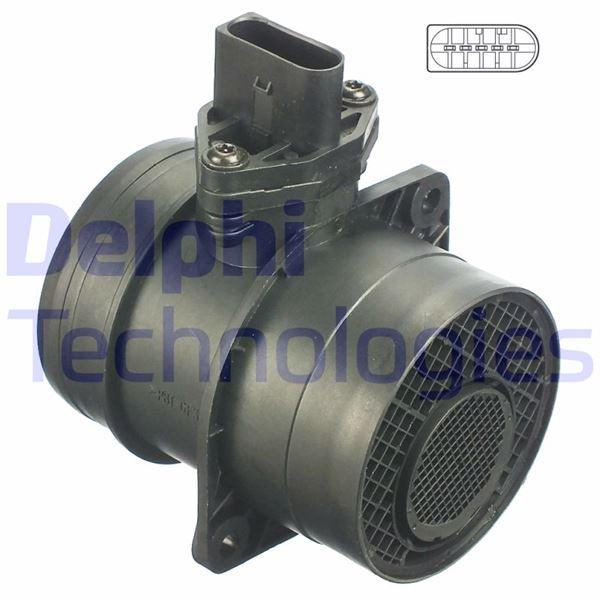 DEBİMETRE SENSÖRÜ KOMPLE AUDI A3 1.9 TDI. 2.0 TDI. A4 1.9 TDI. 2.0 TDI. A6 1.9 TDI. 2.0 TDI; FORD GA - DELPHI