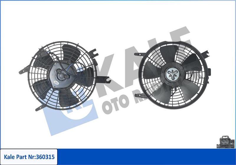 FAN GRUBU TOYOTA COROLLA (E11) 1.3 2.0D 97-01 -(12V) - KALE - OEM 8859012210