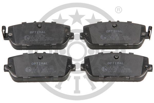 FREN BALATASI ARKA FIAT 124 SPİDER 16> MAZDA MX-5 III 05>14 MAZDA MX-5 IV 16> - OPTIMAL - OEM 6000615057