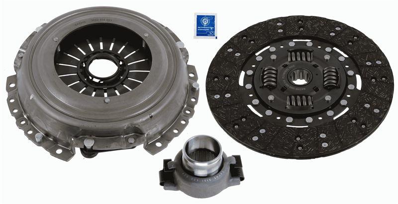 DEBRİYAJ SETİ (BASKI+DİSK+RULMAN) MASTER III-MOVANO 2.3 DCİ-CDTİ 2010=> (M9T 692/698) (260mm) (302052641R) - SACHS - OEM 302054956R