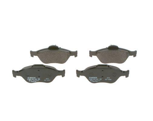 ÖN BALATA FIESTA 1.4TDCİ ABSLİ 00=> FUSION 02=> MAZDA 121 96=> MAZDA 2 03> (0986TB2812) - BOSCH - OEM TAMT2K021FSTL