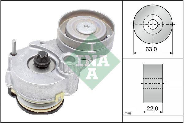 ALTERNATOR RULMANI KOMPLE ASTRA G 1.6 ASTRA H 1.6 04- - INA - OEM 6340558