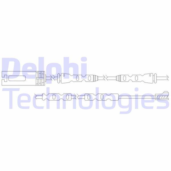 BALATA FISI ON BMW E81 E82 E87 E90 E91 E92 E93 - DELPHI - OEM 34356792560