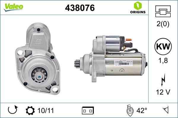 MARŞ MOTORU 12V 2KW 11DİŞ GOLF IV-BORA-PASSAT 1.9TDI AGR-AFN-POLO 1.4TDI AMF - VALEO - OEM 02A911023B