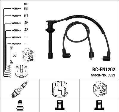 RC-EN1202 ATEŞLEME KABLOSU - NGK