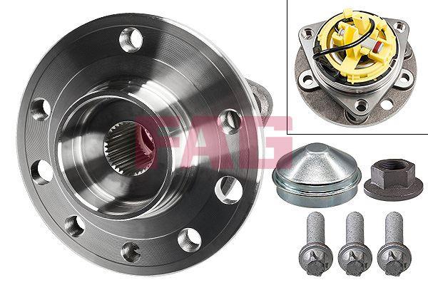 ÖN TEKER PORYASI ASTRA H-ZAFIRA B 04> 1.7 CDTI 1.9 CDTI 16V 2.0 TURBO (5 DELİK ABS`Lİ) - FAG - OEM 1603841