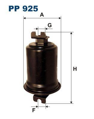 YAKIT FİLTRESİ DAIHATSU FEROZA-MITSUBISHI PAJERO II - FILTRON - OEM 2330035020