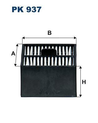 YAKIT FİLTRESİ MAN — FILTRON PK937 - FILTRON - OEM 81125010021