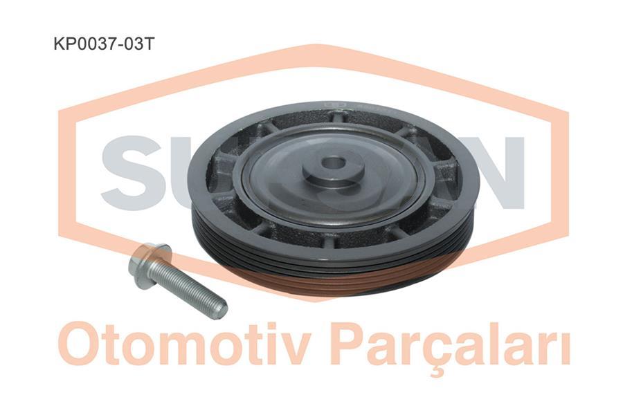 KRANK KASNAĞI TRAFIC-LAGUNA I-LAGUNA II 1.9DCI F9Q (KLİMALI) (6 KANAL) - SUPSAN - OEM 8200386446