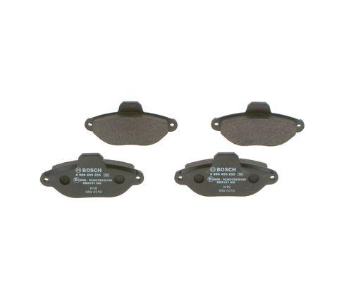 ÖN BALATA PANDA 1.1 03=> 1.2 03=> PUNTO 1.2 99=>03=> SEICENTO (98-10) (T) (0986TB2225) - BOSCH - OEM 9948054