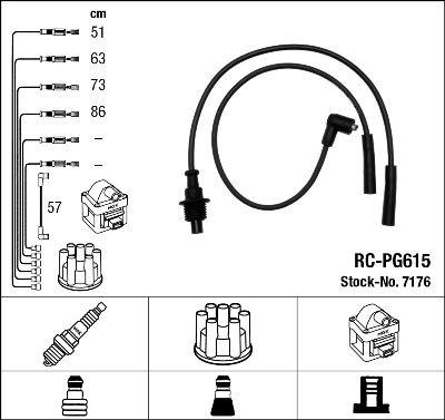 RC-PG615 ATEŞLEME KABLOSU - NGK