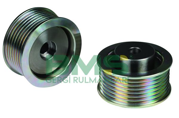 ALTERNATÖR GERGİ KASNAĞI SUZUKI GRAND VITARA 1.9 DDIS (05-15) (10X60/65X30/37 DEMİR (IRON) 7 PK) - BMS - OEM 4916067J00