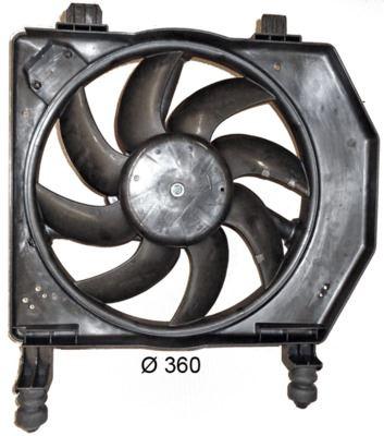 FAN MOTORU FORD FİESTA 95> 1.25-1.4-1.6 ZETEC - MAHLE - OEM 96FB