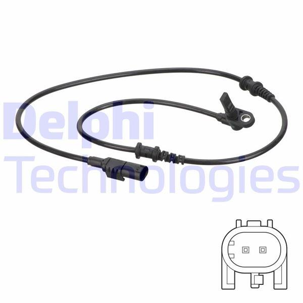 ABS SENSORU ON MERCEDES SPRINTER B906 . VW CRAFTER 30-35-50 - DELPHI - OEM A9065400317
