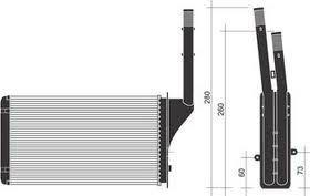 KALORİFER RAD. - PSA - OEM 6448.72