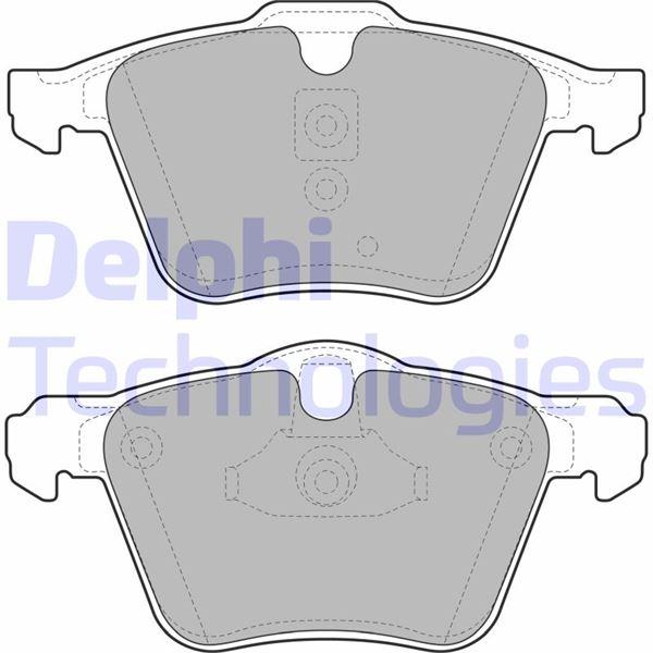 ON FREN BALATASI GALAXY S MAX 06>15 VOLVO S60 II 10>15 S80 II V60 V70 III 10> XC70 II 07> - DELPHI - OEM ME6G9J2K021CA