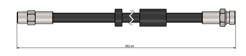 FREN HORTUMU arka Sharan 95-10 - CAVO - OEM 7M0611775C